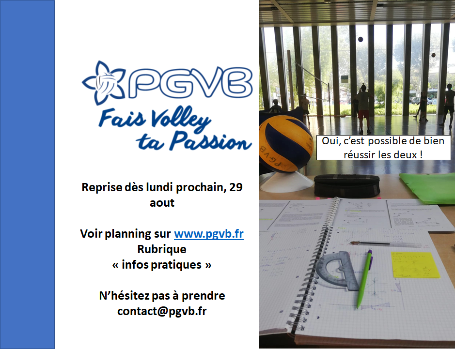 On fonce au volley !