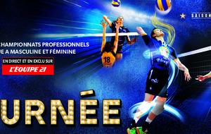 Du volley à la télé !!