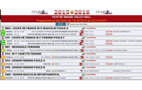 Week-end du 17-18 octobre