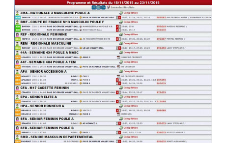 Week-end du 21-22 novembre