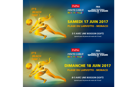 Tournoi International Monte Carlo Beach Volley 2017