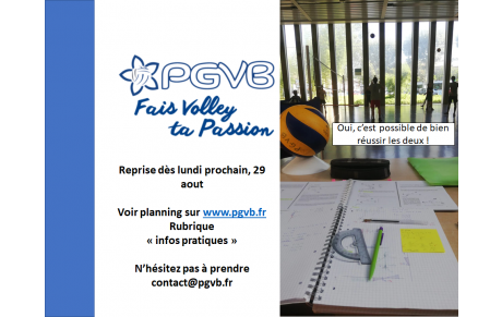 On fonce au volley !